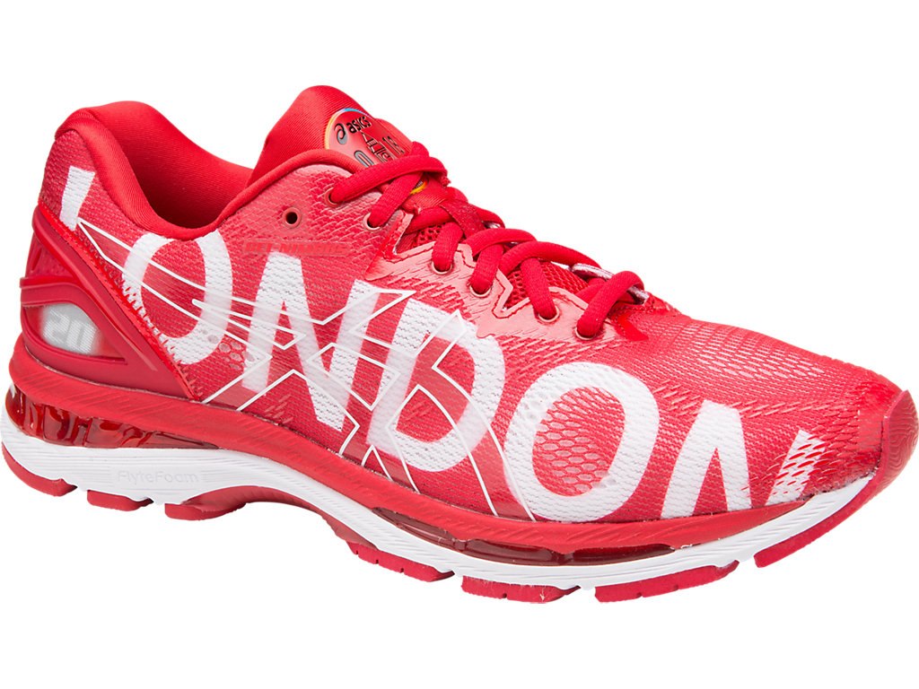 Asics Gel-Nimbus 20 Running Shoes For Men Red 893UUDFD