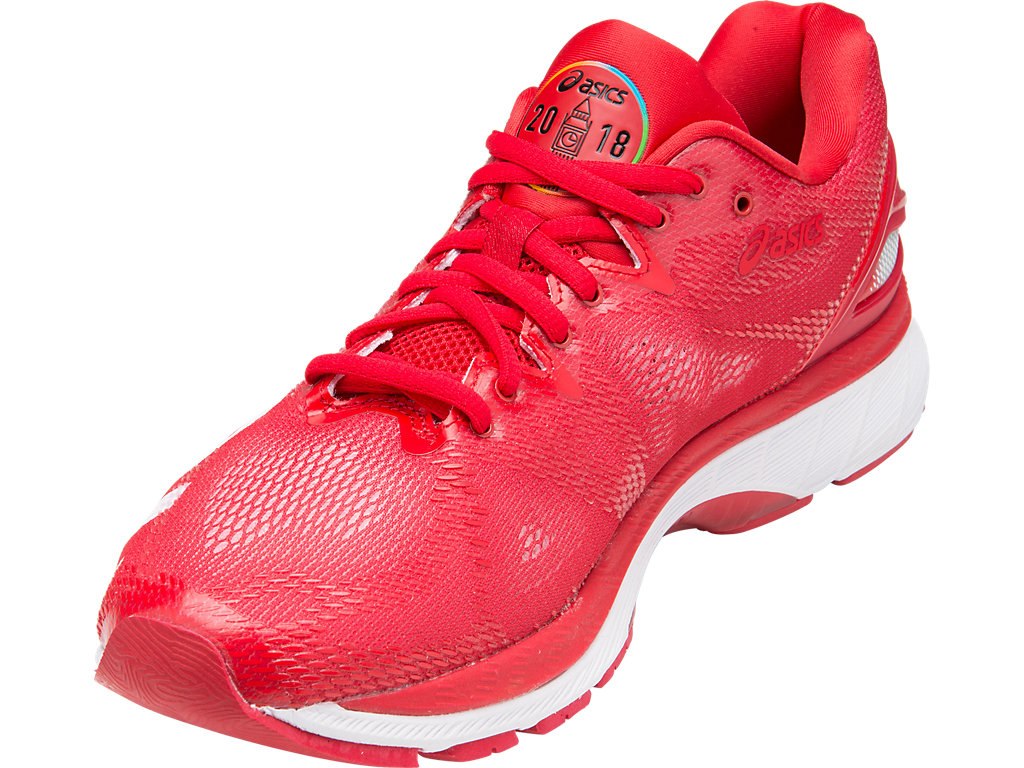 Asics Gel-Nimbus 20 Running Shoes For Men Red 893UUDFD