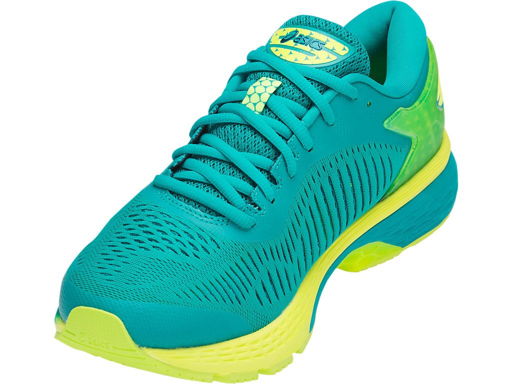 Asics Gel-Kayano 25 Running Shoes For Men Light Turquoise 894HDZAK