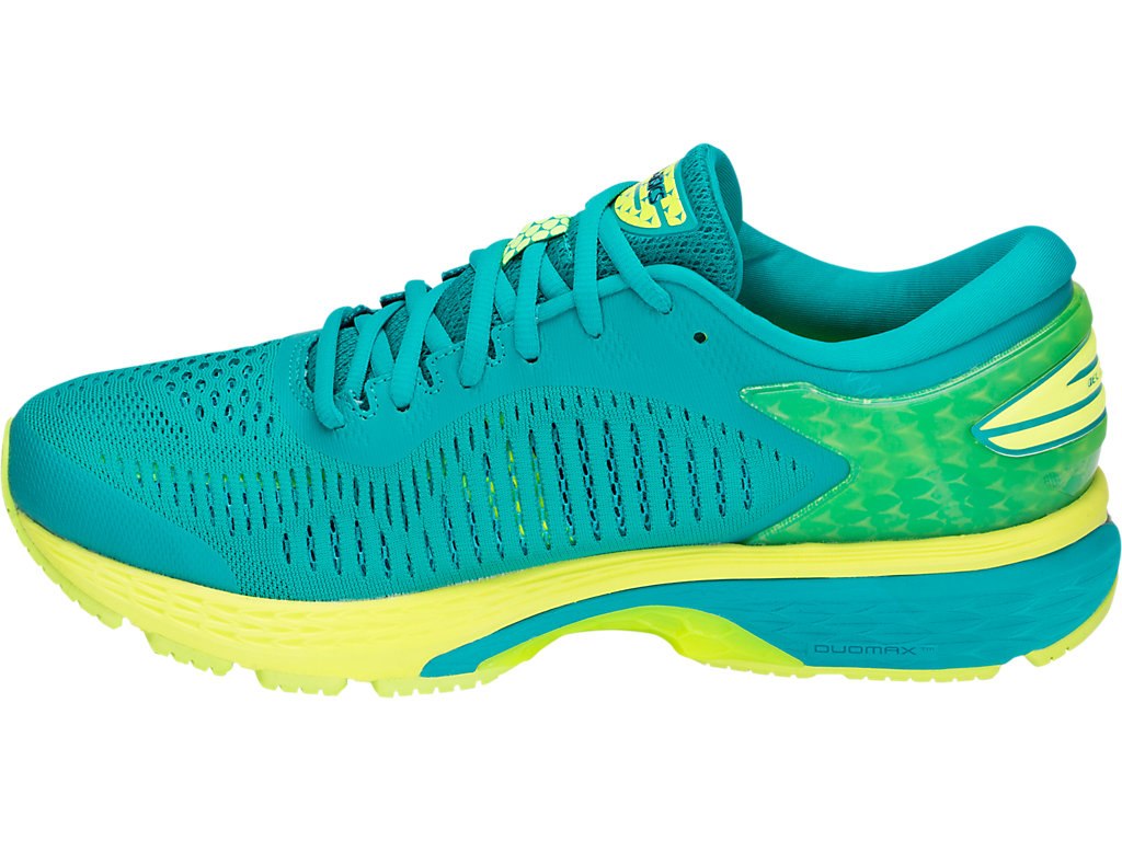 Asics Gel-Kayano 25 Running Shoes For Men Light Turquoise 894HDZAK