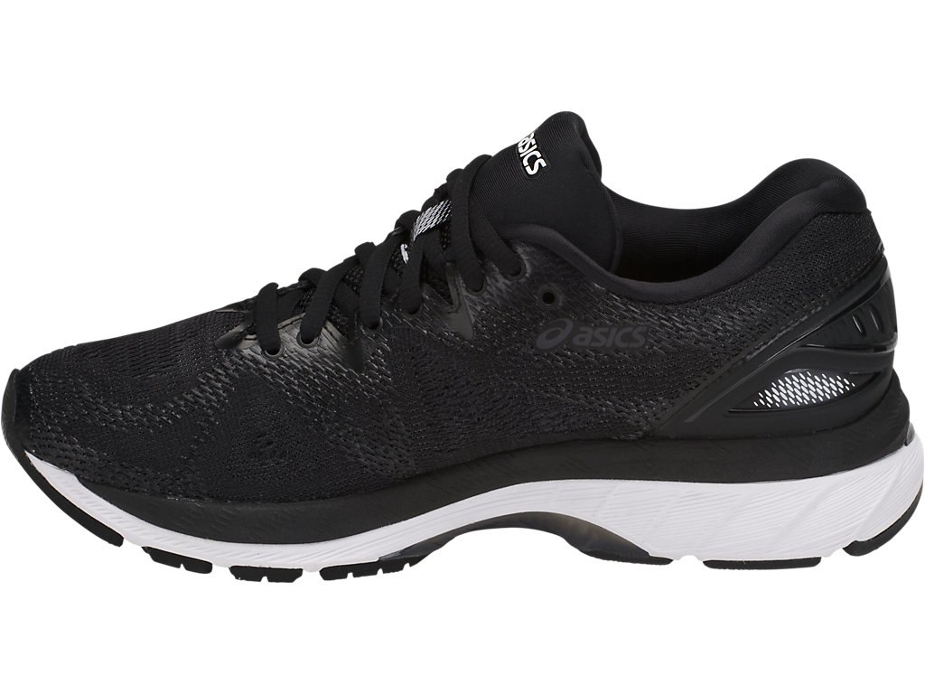 Asics Gel-Nimbus 20 Running Shoes For Women Black/White/Dark Grey 898QGWCM