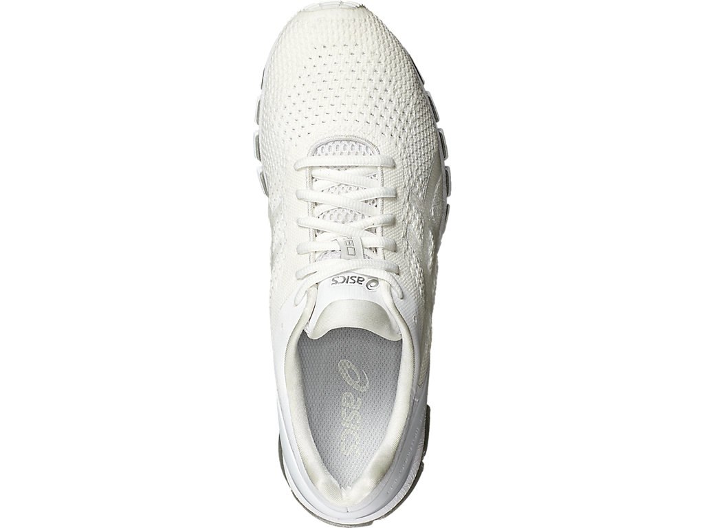 Asics Gel-Quantum 360 Running Shoes For Men White/Silver 898RMDDF