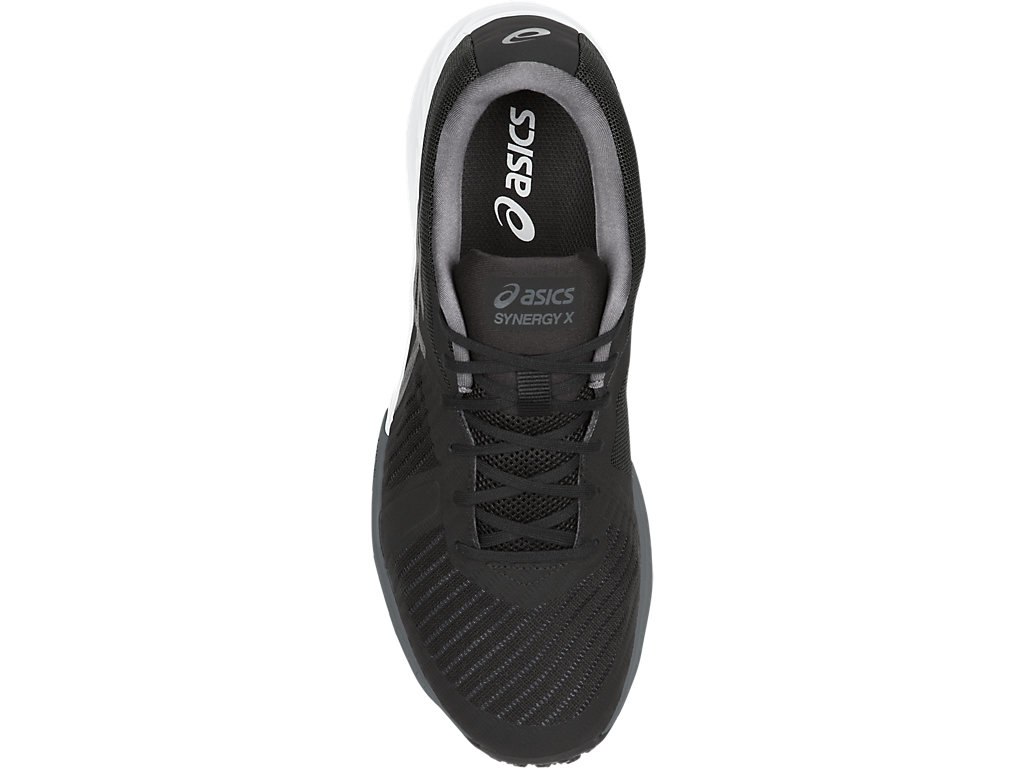 Asics Weldon X Training Shoes For Men Black/Dark Grey/White 900PDCCD