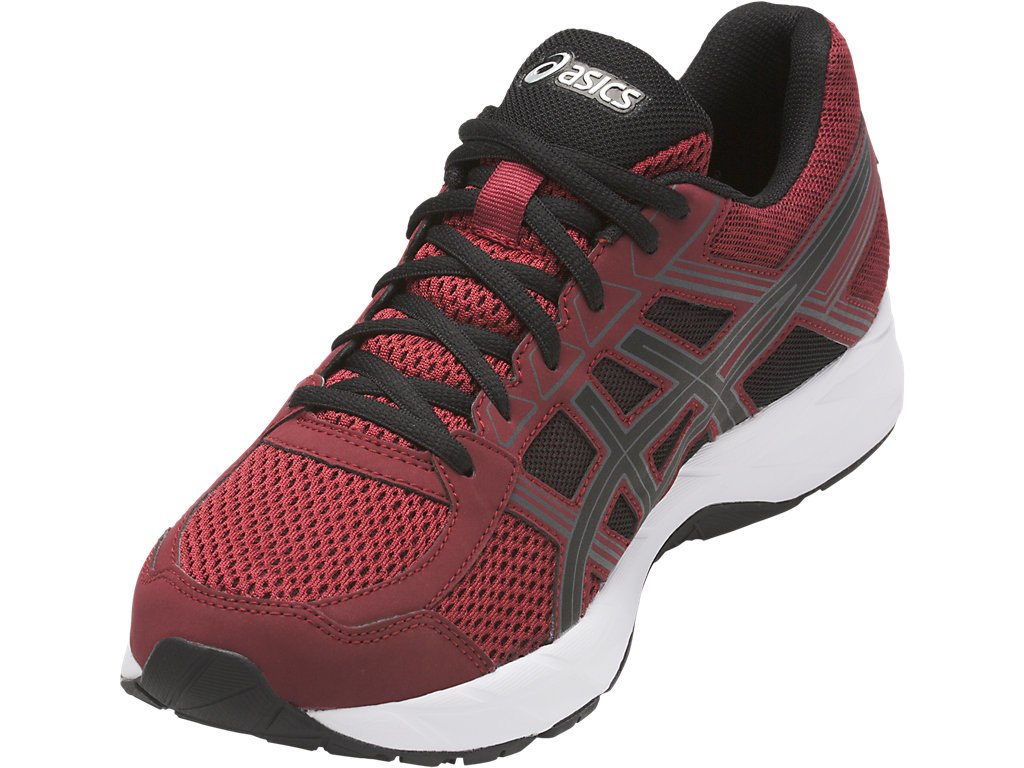 Asics Gel-Contend 4 Running Shoes For Men Black/Dark Grey 901SVSRV