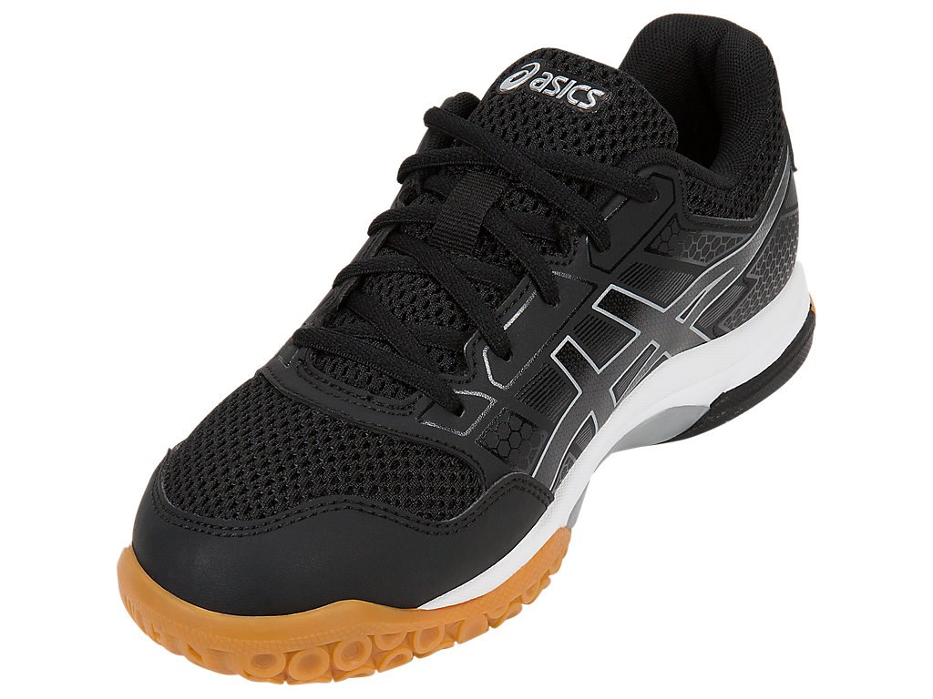 Asics Gel-Rocket 8 Shoes For Women Black/White 902ZRXAH