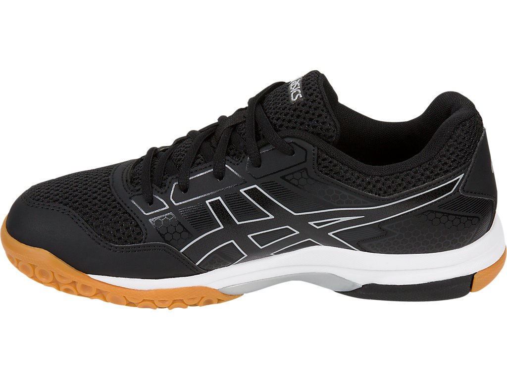 Asics Gel-Rocket 8 Shoes For Women Black/White 902ZRXAH