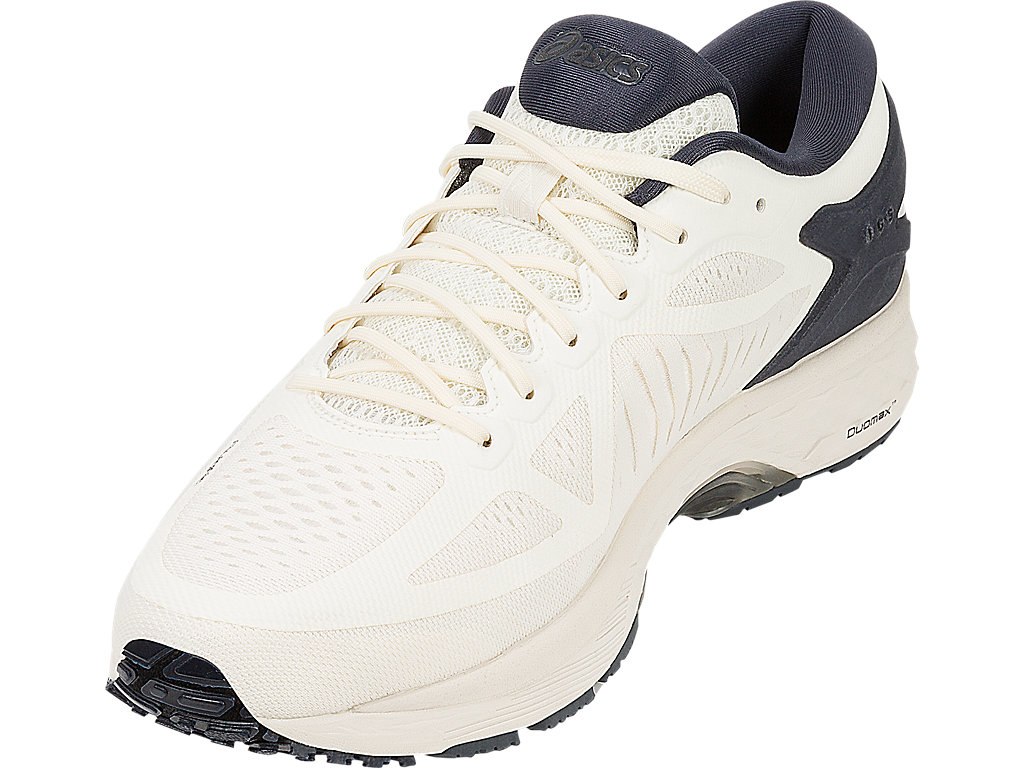 Asics Metarun Running Shoes For Men White/Black 906LTJRT