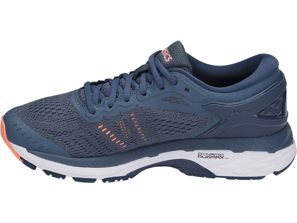 Asics Gel-Kayano 24 Running Shoes For Women Blue/Dark Blue 910VXMMG