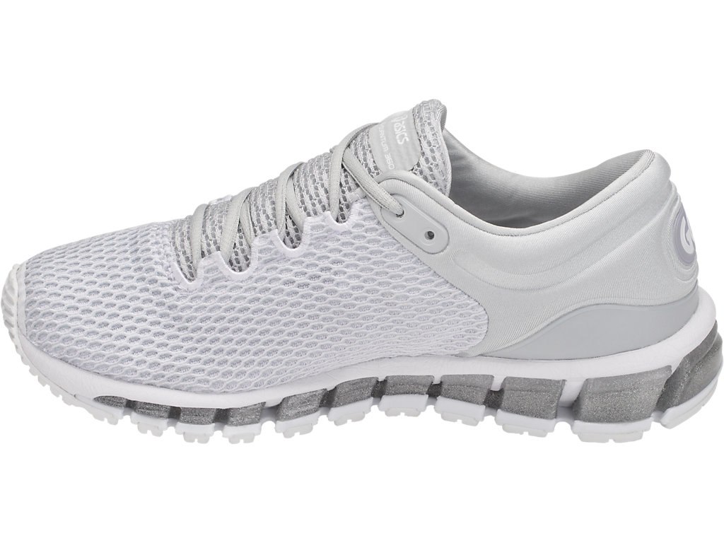 Asics Gel-Quantum 360 Running Shoes For Women White/Grey/White 913VSKYX
