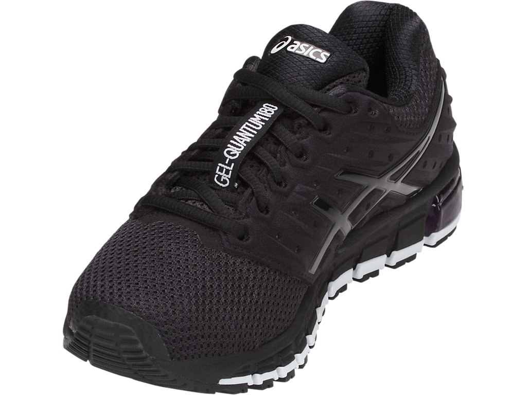 Asics Gel-Quantum 180 Running Shoes For Women Black/White 916LJCVI