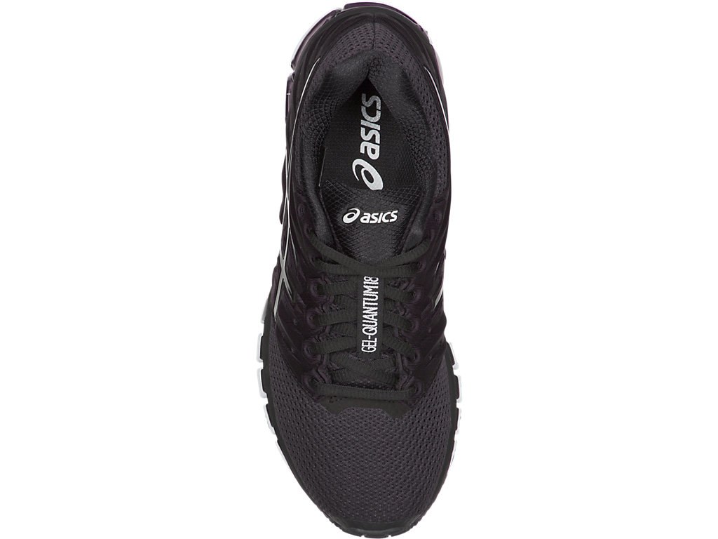 Asics Gel-Quantum 180 Running Shoes For Women Black/White 916LJCVI