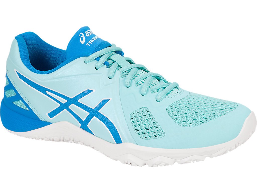 Asics Conviction X Training Shoes For Women Light Turquoise Grey/Blue/White 917REWJL