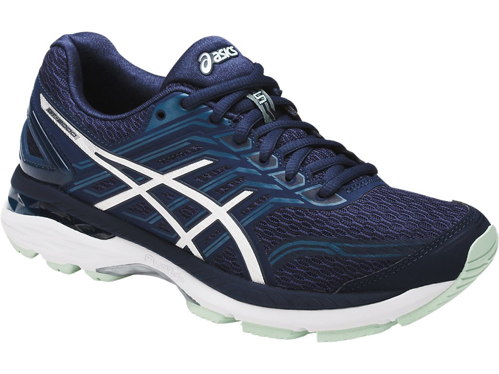 Asics Gt-2000 5 Running Shoes For Women Blue/Silver 920WJCPL