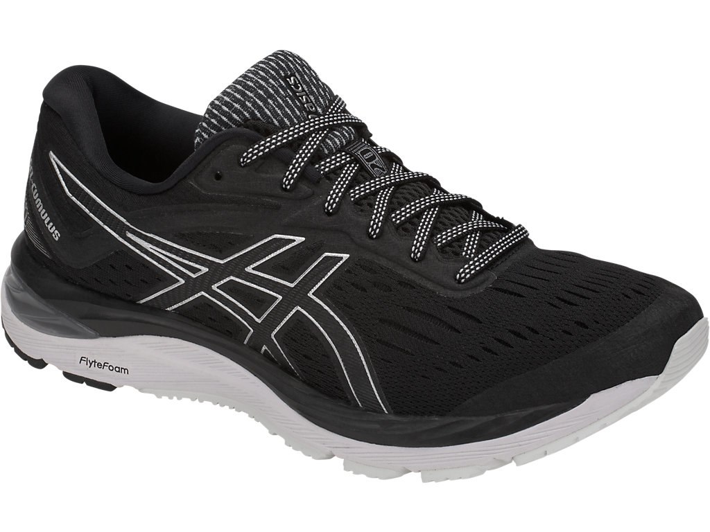 Asics Gel-Cumulus 20 Running Shoes For Men Black/White 926TFNBL
