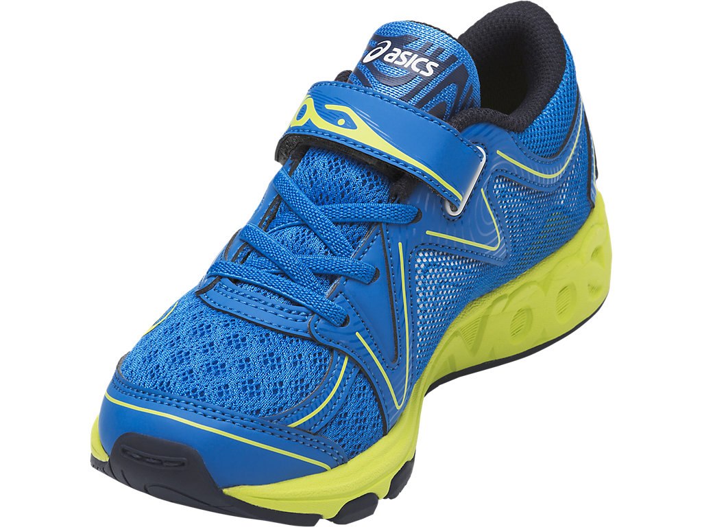 Asics Noosa Running Shoes For Kids Blue/Green/Navy 929QNZHT