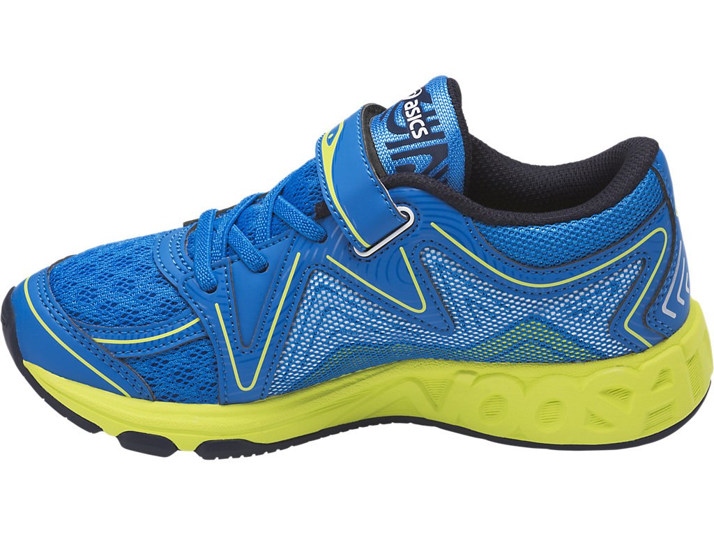 Asics Noosa Running Shoes For Kids Blue/Green/Navy 929QNZHT