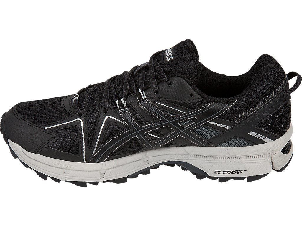 Asics Gel-Kahana 8 Running Shoes For Men Black/Silver 931PVHKH