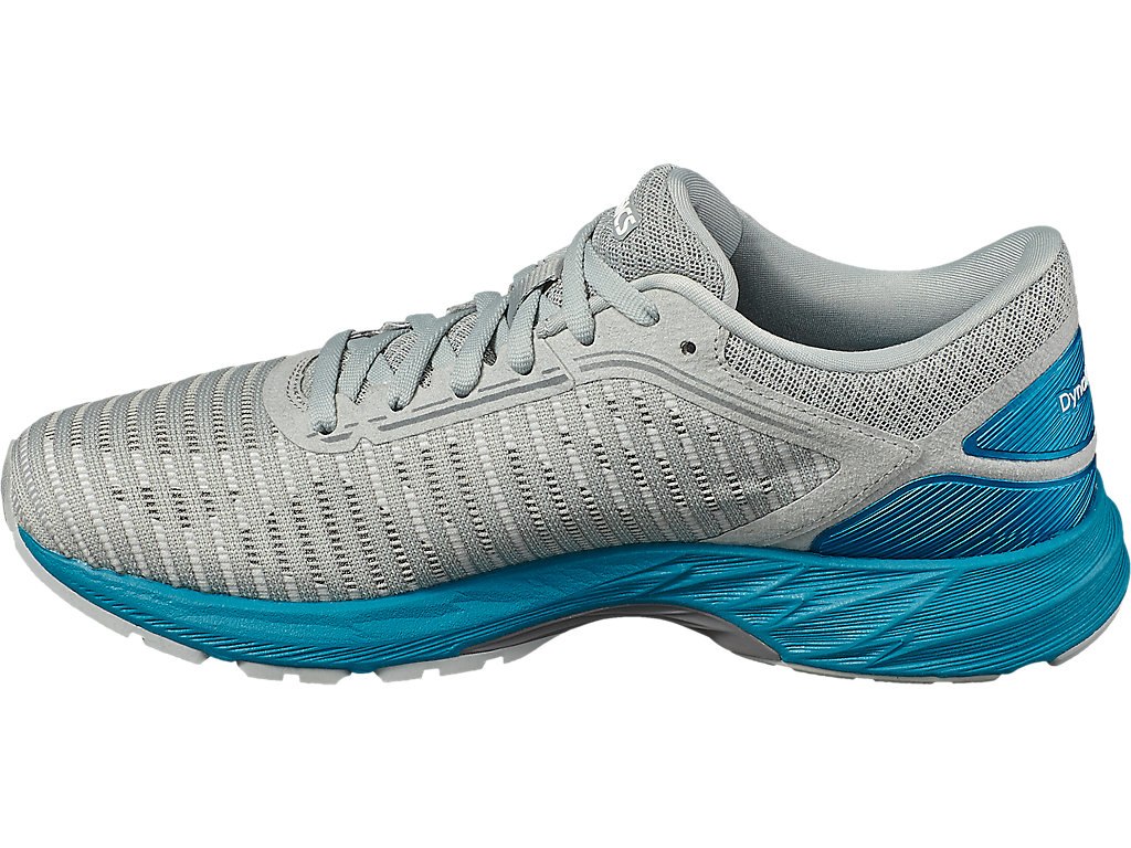 Asics Dynaflyte Running Shoes For Women Grey/White 937KCKEF