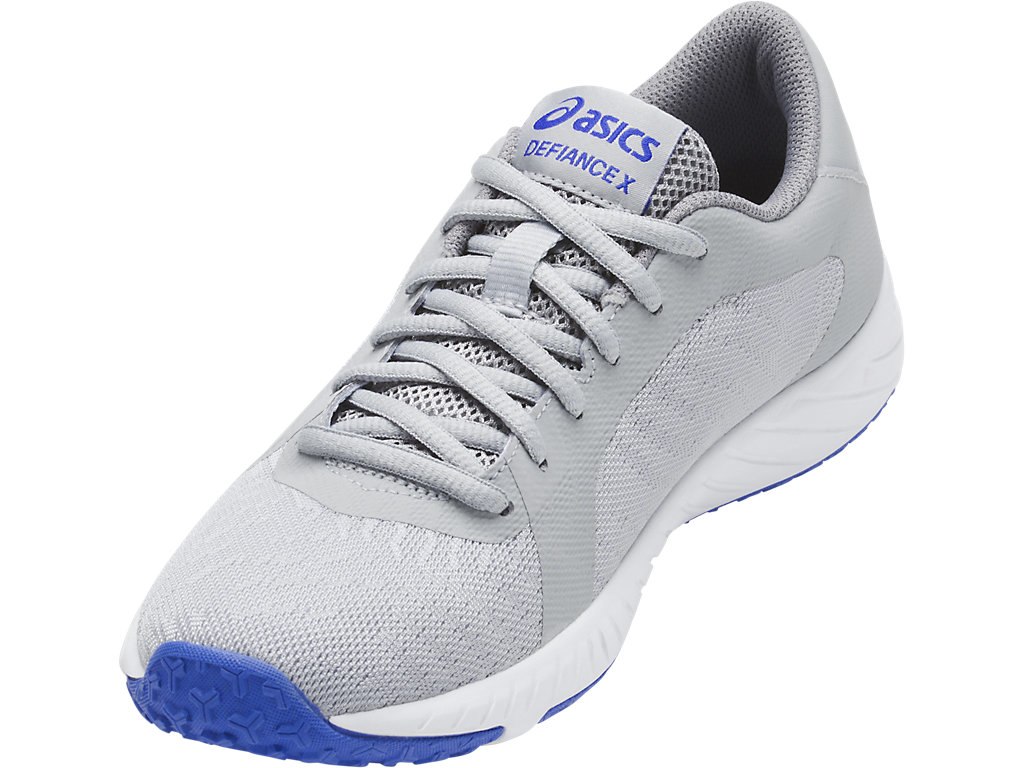 Asics Defiance X Training Shoes For Women Grey/Blue Purple 940TSMDK