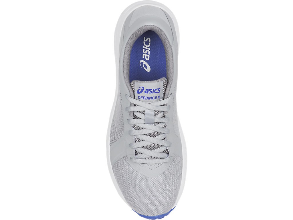 Asics Defiance X Training Shoes For Women Grey/Blue Purple 940TSMDK
