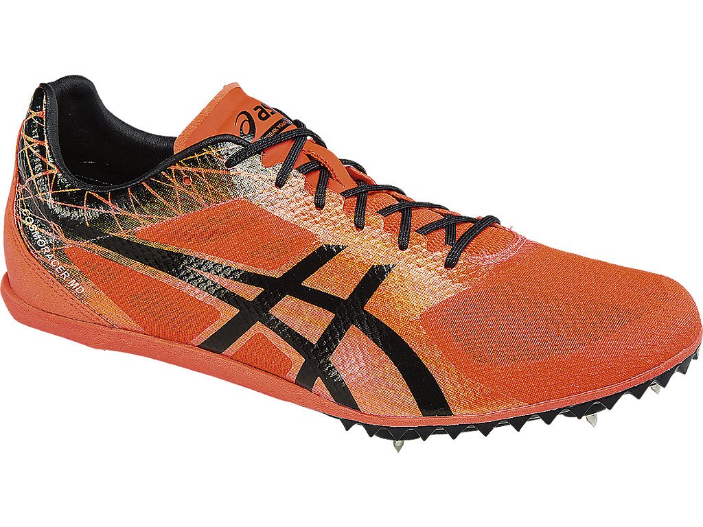Asics Cosmoracer Shoes For Men Coral/Black 941KAIWF