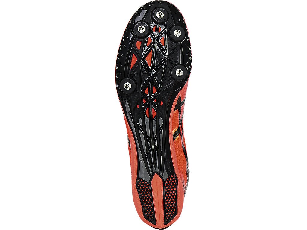 Asics Cosmoracer Shoes For Men Coral/Black 941KAIWF