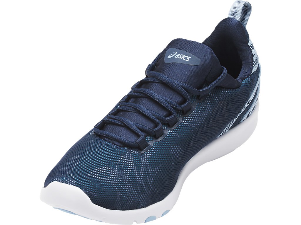 Asics Gel-Fit Sana Training Shoes For Women Blue/Silver/Blue 945WAHWA