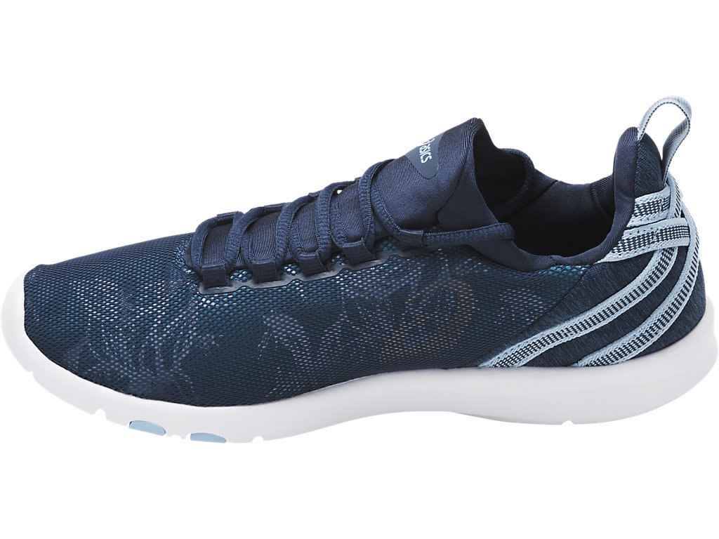Asics Gel-Fit Sana Training Shoes For Women Blue/Silver/Blue 945WAHWA