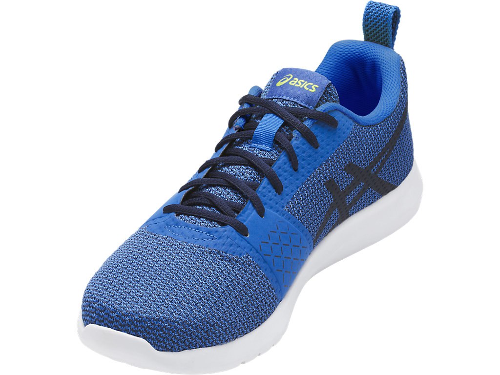 Asics Kanmei Running Shoes For Men Blue/Navy/Green 947FBYZO