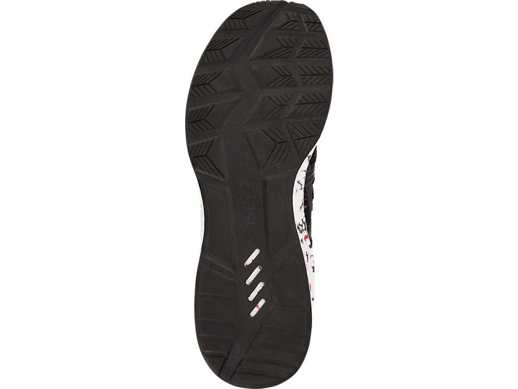Asics Hypergel-Kenzen Running Shoes For Men Black/Red/Dark Grey 947IWXYA