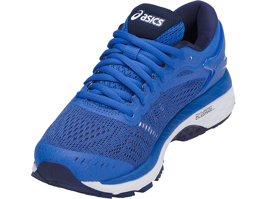 Asics Gel-Kayano 24 Shoes For Kids Blue/Indigo Blue/White 949EQNFD