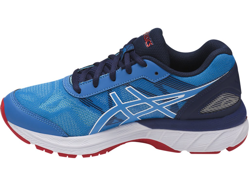 Asics Gel-Nimbus 19 Running Shoes For Kids Blue/White/Indigo Blue 949ROAKF