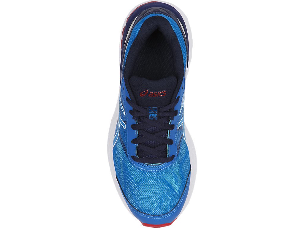 Asics Gel-Nimbus 19 Running Shoes For Kids Blue/White/Indigo Blue 949ROAKF