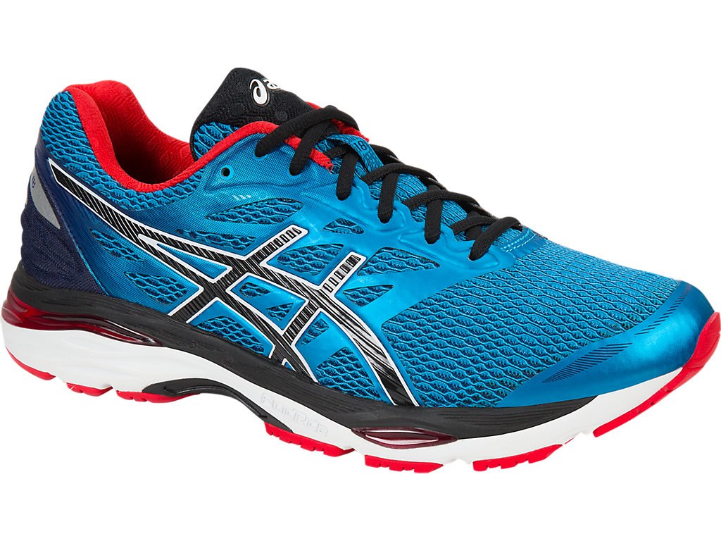 Asics Gel-Cumulus 18 Running Shoes For Men Blue/Black 950VGCZY