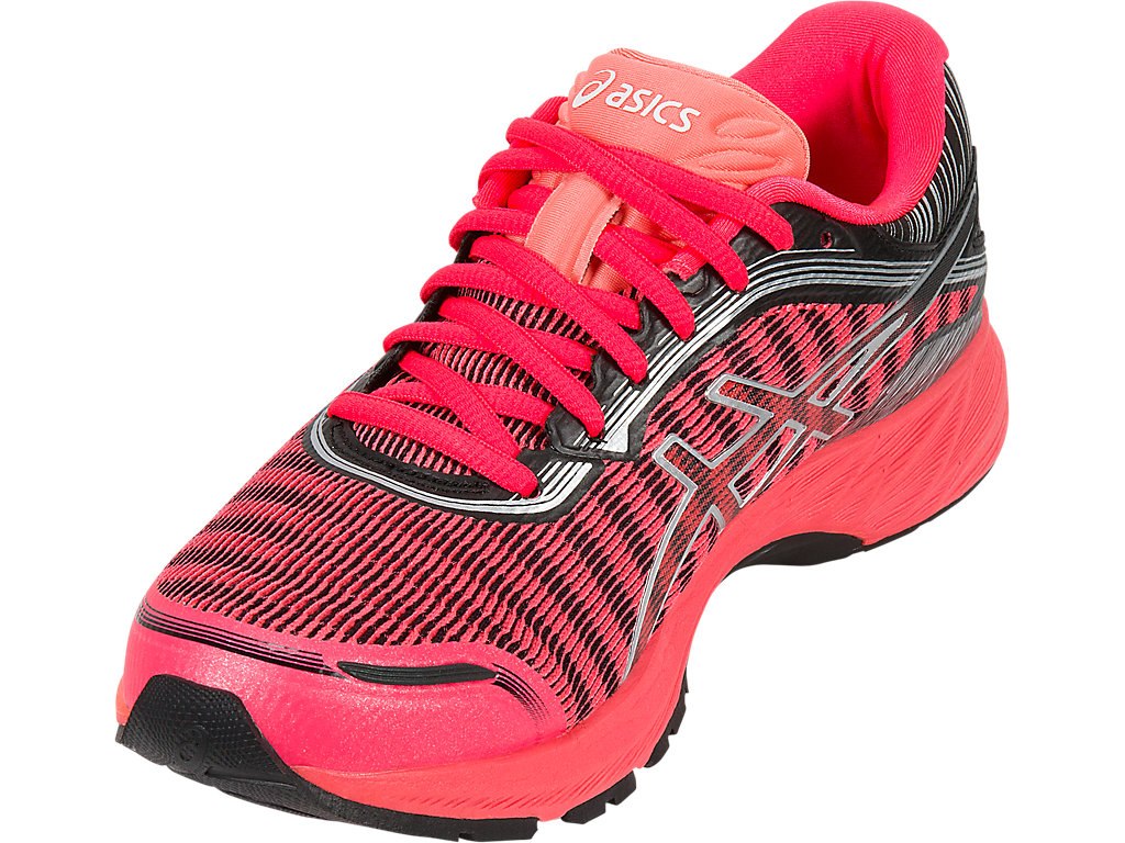 Asics Dynaflyte Running Shoes For Women Pink/Silver/Black 950WBTUL