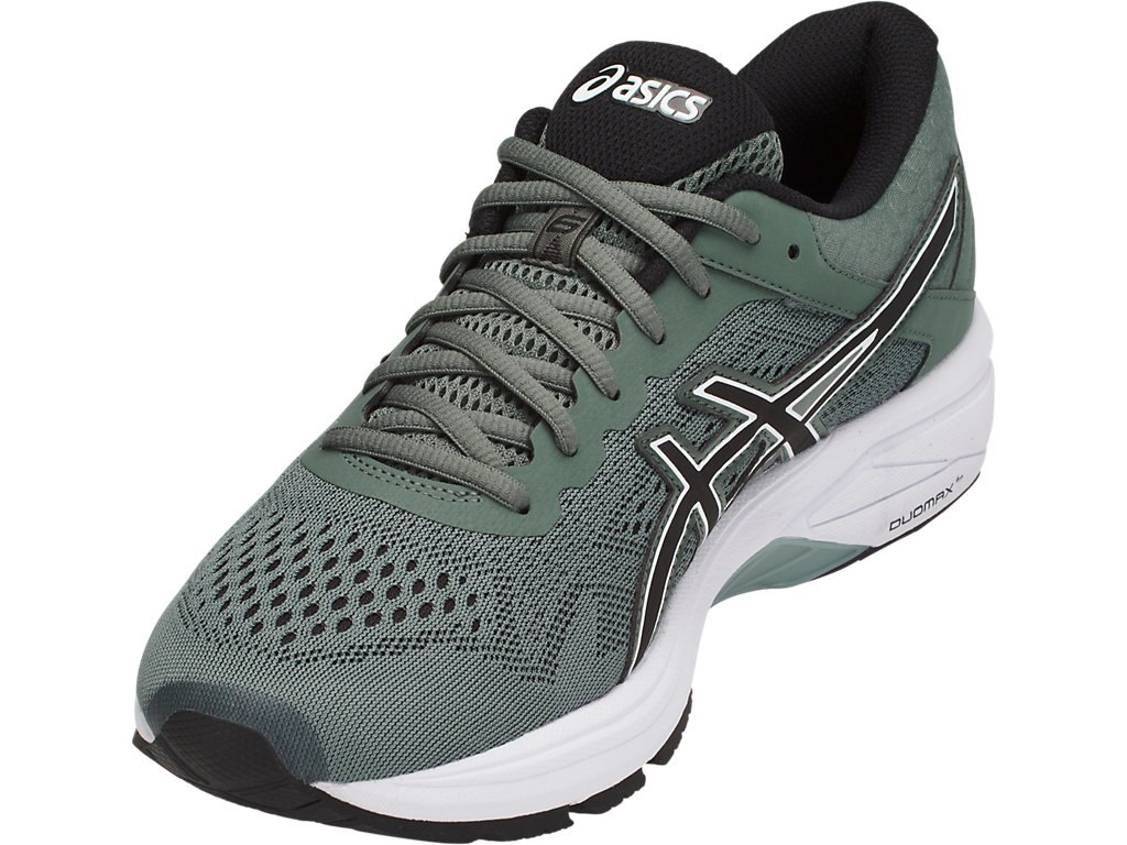 Asics Gt-1000 6 Running Shoes For Men Black/White 954AOXIO
