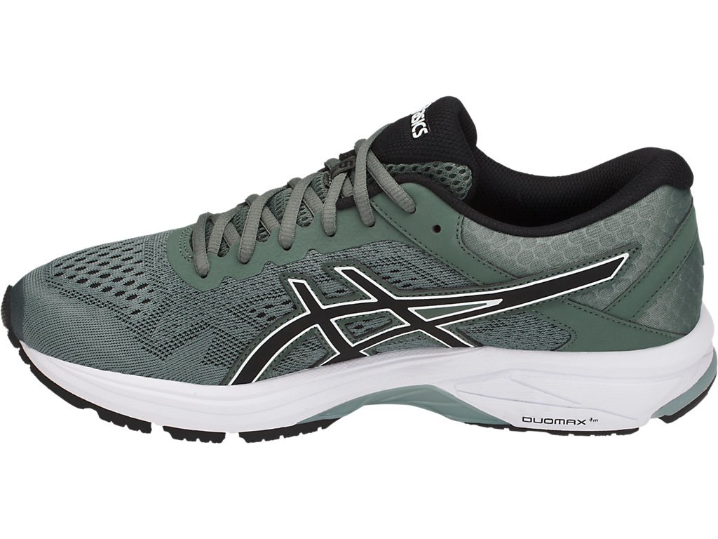 Asics Gt-1000 6 Running Shoes For Men Black/White 954AOXIO
