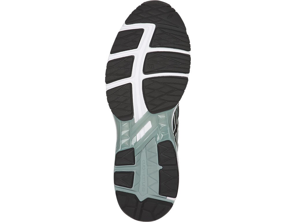 Asics Gt-1000 6 Running Shoes For Men Black/White 954AOXIO