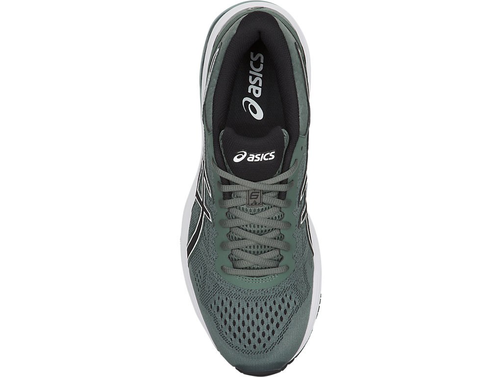 Asics Gt-1000 6 Running Shoes For Men Black/White 954AOXIO