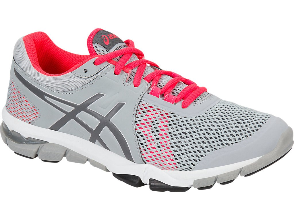 Asics Gel-Craze Tr 4 Training Shoes For Women Grey/Dark Grey/Pink 955BJLYA