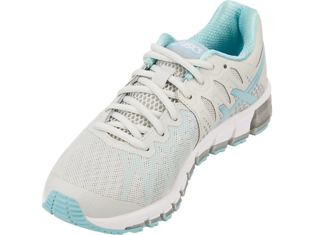 Asics Gel-Quantum 180 Training Shoes For Women Grey/Blue/White 955ZKKRW