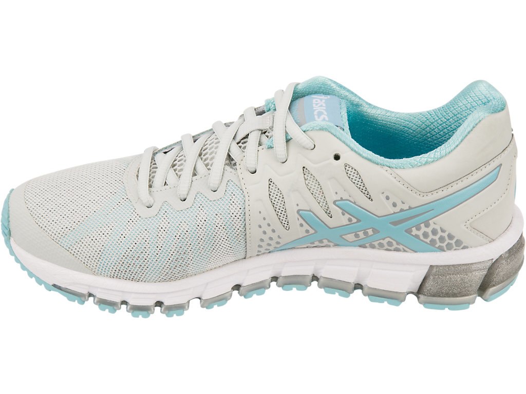 Asics Gel-Quantum 180 Training Shoes For Women Grey/Blue/White 955ZKKRW