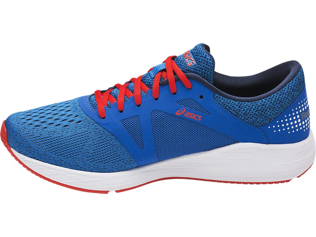 Asics Roadhawk Ff Running Shoes For Men Blue/Pink/Blue 960PFDYF