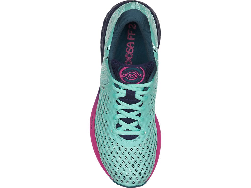 Asics Noosa Ff Running Shoes For Women Blue/Indigo Blue/Purple 962JDUQC