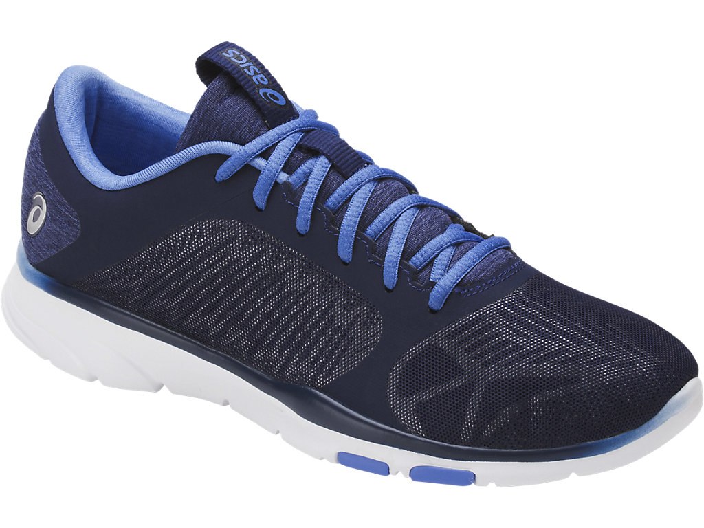 Asics Gel-Fit Training Shoes For Women Indigo Blue/Silver/Blue 964MIFLP