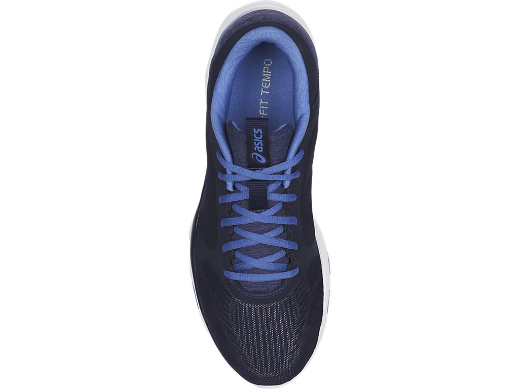 Asics Gel-Fit Training Shoes For Women Indigo Blue/Silver/Blue 964MIFLP