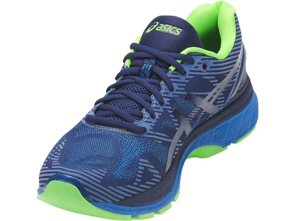 Asics Gel-Nimbus 19 Running Shoes For Men Indigo Blue 966CGUGU