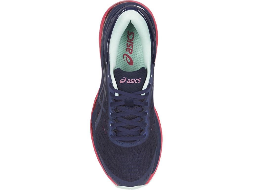 Asics Gel-Kayano 24 Running Shoes For Women Indigo Blue/Black 973VPYID