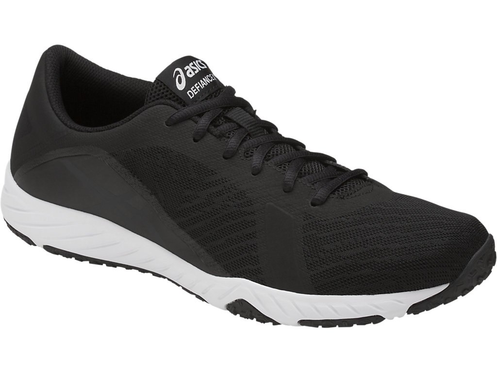 Asics Defiance X Training Shoes For Men Black/Dark Grey/White 982CQGLR
