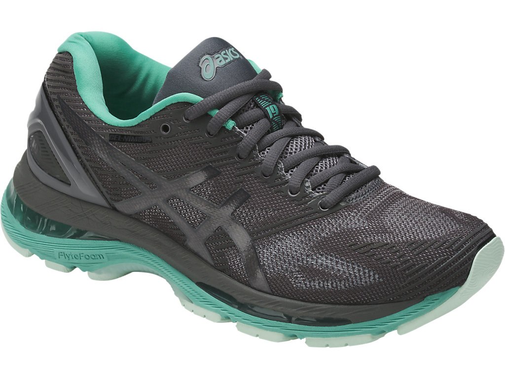 Asics Gel-Nimbus 19 Running Shoes For Women Dark Grey/Black 990OCDGN